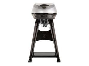 Masterbuilt MEG 335S 1650 Watt Outdoor Digital Electric Grill w/ Wheels, Silver Masterbuilt MEG 335S 1650 Watt Outdoor Digital Electric Grill w/ Wheels, Silver