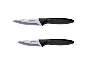 Zyliss Black Ceramic Paring Knife Set with Soft-Grip Handles, 1-Pair | E920125U Zyliss Black Ceramic Paring Knife Set with Soft-Grip Handles, 1-Pair | E920125U