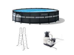 Intex 18' x 52" Ultra XTR Frame Round Above Ground Swimming Pool Set with Pump Intex 18' x 52" Ultra XTR Frame Round Above Ground Swimming Pool Set with Pump