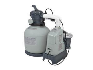 Intex Krystal Klear Sand Filter with Saltwater System 8,500 gallon Intex Krystal Klear Sand Filter with Saltwater System 8,500 gallon