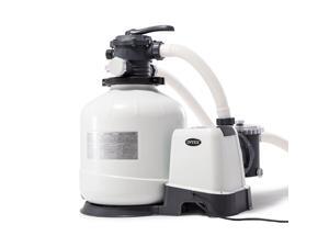 Intex 26651EG 3000 GPH Above Ground Pool Sand Filter Pump with Automatic Timer Intex 26651EG 3000 GPH Above Ground Pool Sand Filter Pump with Automatic Timer