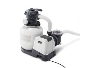 Intex 26645EG 2100 GPH Above Ground Pool Sand Filter Pump with Automatic Timer Intex 26645EG 2100 GPH Above Ground Pool Sand Filter Pump with Automatic Timer