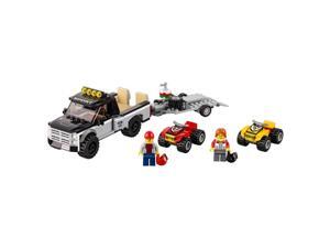 LEGO City Great Vehicles ATV Race Team Truck, 4 Wheeler Building Set Kit 60148 LEGO City Great Vehicles ATV Race Team Truck, 4 Wheeler Building Set Kit 60148