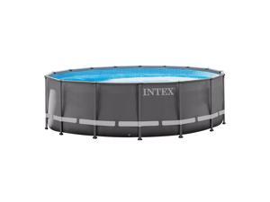 Intex 16' x 48" Ultra Frame Swimming Pool Set with Ladder & Pump Intex 16' x 48" Ultra Frame Swimming Pool Set with Ladder & Pump