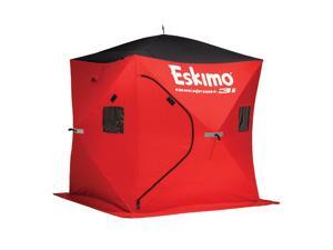 Eskimo QuickFish3 Insulated 3-Person Pop Up Ice Fishing Shanty Shack Shelter Hut Eskimo QuickFish3 Insulated 3-Person Pop Up Ice Fishing Shanty Shack Shelter Hut