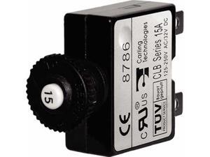 Blue Sea 7059 30A Push Button Thermal with Quick Connect Terminals Blue Sea 7059 30A Push Button Thermal with Quick Connect Terminals