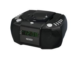 JENSEN Dual Alarm Clock AM/FM Stereo Radio with Top Loading CD Player JCR-310 JENSEN Dual Alarm Clock AM/FM Stereo Radio with Top Loading CD Player JCR-310