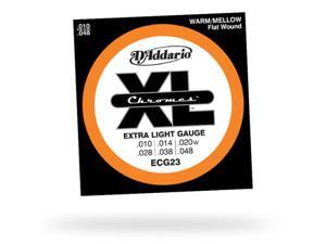 D'Addario ECG23 Electric Guitar Strings - Chromes - Extra Light - 2 Pack D'Addario ECG23 Electric Guitar Strings - Chromes - Extra Light - 2 Pack