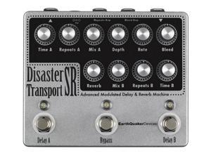 EarthQuaker Devices Disaster Transport Sr Modulated Delay & Reverb Machine w/ 9v power supply EarthQuaker Devices Disaster Transport Sr Modulated Delay & Reverb Machine w/ 9v power supply
