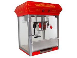 FunTime FT421CR 4Oz Bar Table Top Popcorn Popper Maker Machine - Red FunTime FT421CR 4Oz Bar Table Top Popcorn Popper Maker Machine - Red