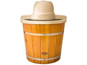 Nostalgia Electrics ICMP400WD 120-Volt 4-Quart Wood Bucket Ice Cream Maker Nostalgia Electrics ICMP400WD 120-Volt 4-Quart Wood Bucket Ice Cream Maker
