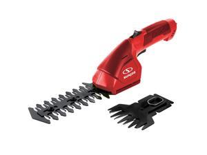Sun Joe HJ604C-RED 2-in-1 Cordless Grass Shear + Hedger | 7.2 V (Red) Sun Joe HJ604C-RED 2-in-1 Cordless Grass Shear + Hedger | 7.2 V (Red)