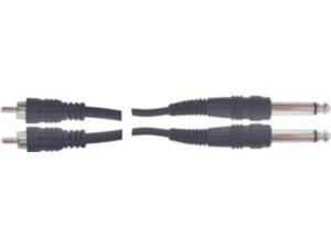 Hosa CPR-201 Dual Cable, RCA to1/4'', 3.3' Hosa CPR-201 Dual Cable, RCA to1/4'', 3.3'
