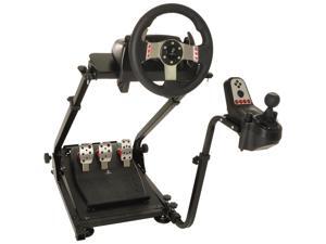 Conquer Racing Simulator Cockpit Driving Gaming Wheel Stand and Gear Shifter Mount Conquer Racing Simulator Cockpit Driving Gaming Wheel Stand and Gear Shifter Mount