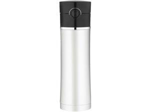 Thermos Sipp Vacuum Insulated Drink Bottle - 16 oz. - Stainless Steel/Black Thermos Sipp Vacuum Insulated Drink Bottle - 16 oz. - Stainless Steel/Black