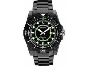 Bulova 98B178 Men's Watch - Marine Star, Black Ion-Plated, Stainless Steel Bulova 98B178 Men's Watch - Marine Star, Black Ion-Plated, Stainless Steel