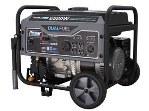 Pulsar G65BN Portable Gas/LPG Dual Fuel Generator - 5500 Rated Watts & 6500 Peak Watts - RV Ready - CARB Compliant Pulsar G65BN Portable Gas/LPG Dual Fuel Generator - 5500 Rated Watts & 6500 Peak Watts - RV Ready - CARB Compliant