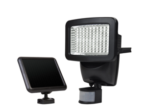 Sunforce 82126 120-LED Solar Motion Light, 1100 Lumen Output, 30ft. (9.1m) Detection Distance, 180 degrees Detection Range, Fully weather resistant and can be mounted almost anywhere Sunforce 82126 120-LED Solar Motion Light, 1100 Lumen Output, 30ft. (9.1m) Detection Distance, 180 degrees Detection Range, Fully weather resistant and can be mounted almost anywhere