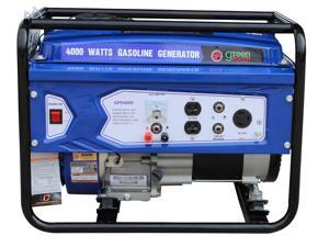 Green-Power America Gasoline Generator Consumer's Select Series GPD4000W delivers 4000 watts of starting power and 3000 watt of continious power. Green-Power America Gasoline Generator Consumer's Select Series GPD4000W delivers 4000 watts of starting power and 3000 watt of continious power.