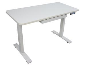 Motionwise Electric Height Adjustable Desk, Home Office Style, 24"x48", Snow White SDG48W Motionwise Electric Height Adjustable Desk, Home Office Style, 24"x48", Snow White SDG48W