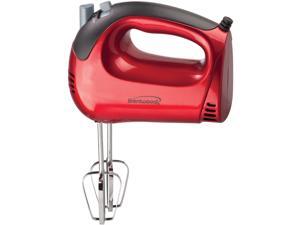 Brentwood Lightweight 5-Speed Electric Hand Mixer, Red HM-46 Brentwood Lightweight 5-Speed Electric Hand Mixer, Red HM-46