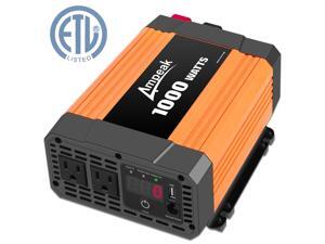 Ampeak 1000W Power Inverter 12V DC to 110V AC Truck/RV Inverter/Converter IVUFA1000 Ampeak 1000W Power Inverter 12V DC to 110V AC Truck/RV Inverter/Converter IVUFA1000