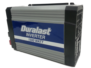 Duralast 1500W Power Inverter DC 12V to 110V Car AC w/Battery Cables & 2.1A USB 7818MB Duralast 1500W Power Inverter DC 12V to 110V Car AC w/Battery Cables & 2.1A USB 7818MB