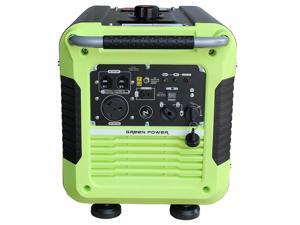 Green-Power America 3500W Gasoline Powered Portable Inverter Generator, Green/Black GPG3500iE Green-Power America 3500W Gasoline Powered Portable Inverter Generator, Green/Black GPG3500iE