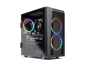 SkyTech Blaze II Gaming Computer PC Desktop – Ryzen 5 2600 6-Core 3.4 GHz, NVIDIA GeForce GTX 1650 4G, 500G SSD, 8GB DDR4, RGB, AC WiFi, Windows 10 Home 64-bit SkyTech Blaze II Gaming Computer PC Desktop – Ryzen 5 2600 6-Core 3.4 GHz, NVIDIA GeForce GTX 1650 4G, 500G SSD, 8GB DDR4, RGB, AC WiFi, Windows 10 Home 64-bit