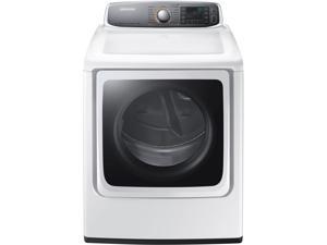 30" Front-Load Gas Dryer with 9.5 cu. ft. Capacity, 15 Dry Cycles, Steam Refresh Cycle, 11 Options, 5 Temperature Settings, Sensor Dry, Vent Sensor and Dryer Rack: White 30" Front-Load Gas Dryer with 9.5 cu. ft. Capacity, 15 Dry Cycles, Steam Refresh Cycle, 11 Options, 5 Temperature Settings, Sensor Dry, Vent Sensor and Dryer Rack: White