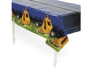 Camp Adventure Plastic Tablecloth (1) Camp Adventure Plastic Tablecloth (1)
