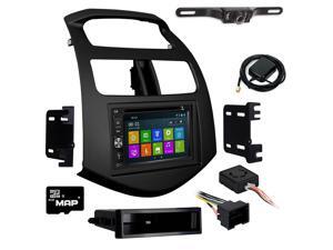 Otto Navi In Dash Navigation System DVD GPS Navigation Multimedia Radio and Dash Kit for Chevrolet Spark 2013-2016 with Back up camera and extra Otto Navi In Dash Navigation System DVD GPS Navigation Multimedia Radio and Dash Kit for Chevrolet Spark 2013-2016 with Back up camera and extra