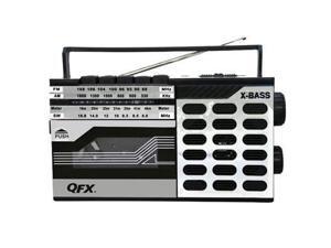 QFX, Inc. Boombox AM FM Cassette Recordr J-7 QFX, Inc. Boombox AM FM Cassette Recordr J-7