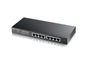 ZyXEL GS1900-8HP Fanless 8-Port GbE 70w PoE+ L2 Web Managed Desktop Switch - 8 Ports - Managed - 8 x PoE+ - 70w PoE Power Budget - 10/100/1000Base-T - Desktop ZyXEL GS1900-8HP Fanless 8-Port GbE 70w PoE+ L2 Web Managed Desktop Switch - 8 Ports - Managed - 8 x PoE+ - 70w PoE Power Budget - 10/100/1000Base-T - Desktop