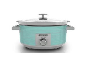 Black & Decker SC2007D 7 Qt. 4Qt Slow Cooker Blue Pulse Black & Decker SC2007D 7 Qt. 4Qt Slow Cooker Blue Pulse