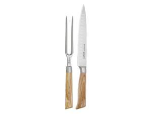 Messermeister Oliva Elite - 2 Pc. Kullenschliff Carving Set Messermeister Oliva Elite - 2 Pc. Kullenschliff Carving Set
