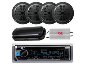 Kenwood New CD Radio AUX USB Input 4 x 5.25" Speakers, 800W Amp, Antenna, Cover Kenwood New CD Radio AUX USB Input 4 x 5.25" Speakers, 800W Amp, Antenna, Cover