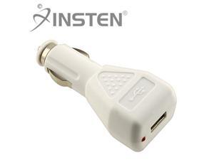 INSTEN Universal USB Car Charger Adapter, White INSTEN Universal USB Car Charger Adapter, White