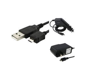 Car + Home Charger + USB Cable compatible with HTC Droid Incredible HD2 Car + Home Charger + USB Cable compatible with HTC Droid Incredible HD2