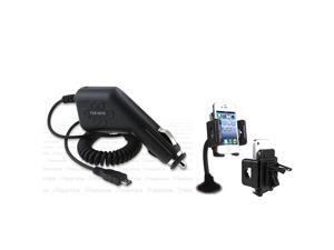 Insten Car Mount+Charger compatible with Samsung© Intercept Epic 4G Insten Car Mount+Charger compatible with Samsung© Intercept Epic 4G