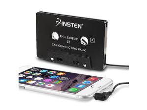 Insten Universal 3.5mm AUX Car Audio Cassette Tape Adapter Transmitters for MP3 iPod iPhone - Black Insten Universal 3.5mm AUX Car Audio Cassette Tape Adapter Transmitters for MP3 iPod iPhone - Black