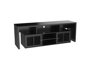 Convenience Concepts Designs2Go Lexington 59" TV Stand in Black Convenience Concepts Designs2Go Lexington 59" TV Stand in Black