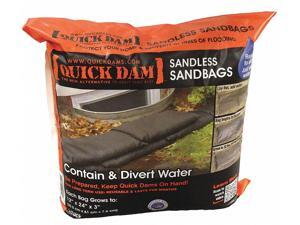 Quick Dam Water Activated Flood Bag, 1 ft. W x 2 ft. L, 6 PK QD1224-6ES Quick Dam Water Activated Flood Bag, 1 ft. W x 2 ft. L, 6 PK QD1224-6ES