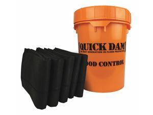 Quick Dam Flood Barrier Emergency Kit, 10 ft. Length, 5 PK QDGG10-5 Quick Dam Flood Barrier Emergency Kit, 10 ft. Length, 5 PK QDGG10-5