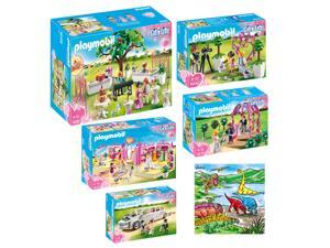 PLAYMOBIL KTPM85869 Creative Kids Wedding Mega Toys Set | Indoor Games | Includes Bridal Shop, Wedding Limo, Wedding Reception, Wedding Ceremony, Children with Photographer PLAYMOBIL KTPM85869 Creative Kids Wedding Mega Toys Set | Indoor Games | Includes Bridal Shop, Wedding Limo, Wedding Reception, Wedding Ceremony, Children with Photographer