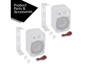 Pyle Outdoor Wall Mount Patio Stereo Waterproof Speaker With Wireless Bluetooth 5.25 inch (White) Pyle Outdoor Wall Mount Patio Stereo Waterproof Speaker With Wireless Bluetooth 5.25 inch (White)