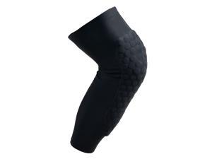 AGPtek Anti-Slip Knee Pad Strong Honeycomb Size M Crashproof BasketBall Protective Long Leg Sleeves -Black AGPtek Anti-Slip Knee Pad Strong Honeycomb Size M Crashproof BasketBall Protective Long Leg Sleeves -Black
