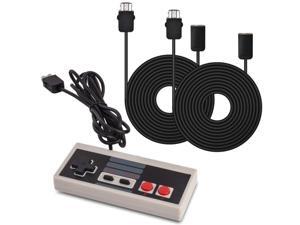 Replacement Controller for Nintendo NES classic Edition and 2pcs 9.84Ft Extension Cables Replacement Controller for Nintendo NES classic Edition and 2pcs 9.84Ft Extension Cables
