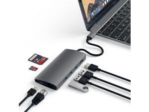 Satechi Aluminum Multi-Port Adapter V2-4K HDMI (30Hz) Satechi Aluminum Multi-Port Adapter V2-4K HDMI (30Hz)