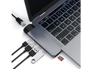 Satechi Aluminum Type-C Pro Hub Adapter with Ethernet Satechi Aluminum Type-C Pro Hub Adapter with Ethernet
